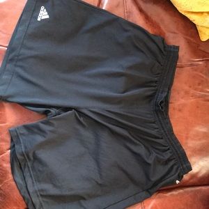 Men’s adidas athletic shorts. Size L. Black.